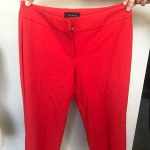 Red Talbots Office Pants